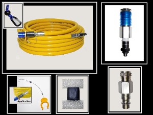 scuba tank valve and their parts